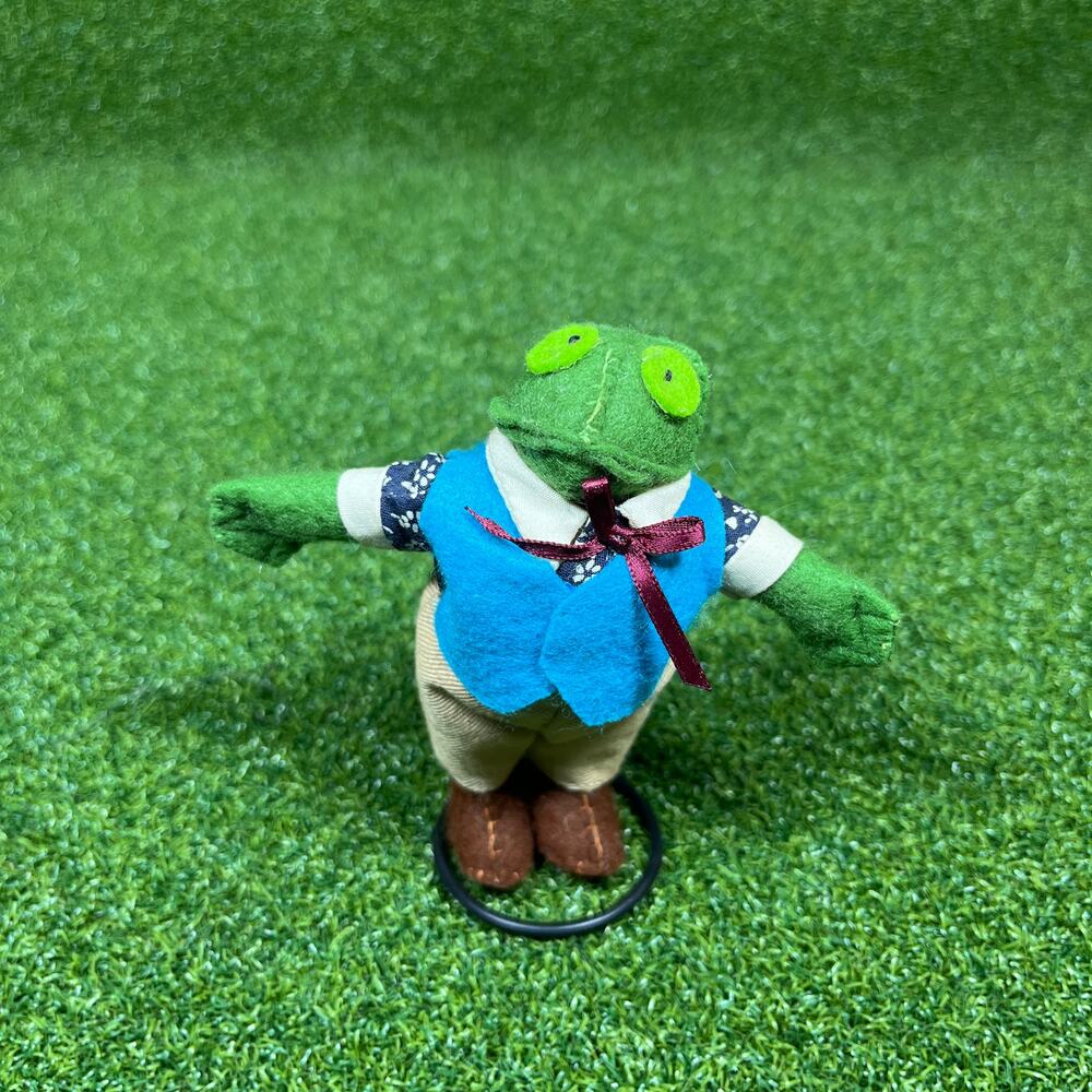 Vintage Kermit the Frog Plush Doll 4.5"